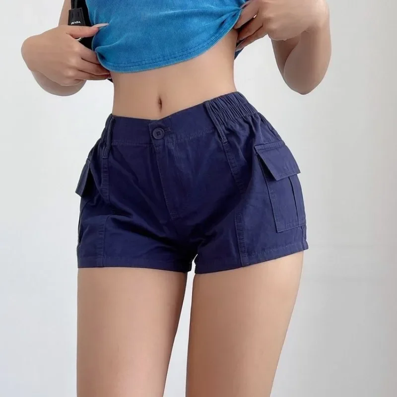 Striped Knit Low-Rise Short - Image 3