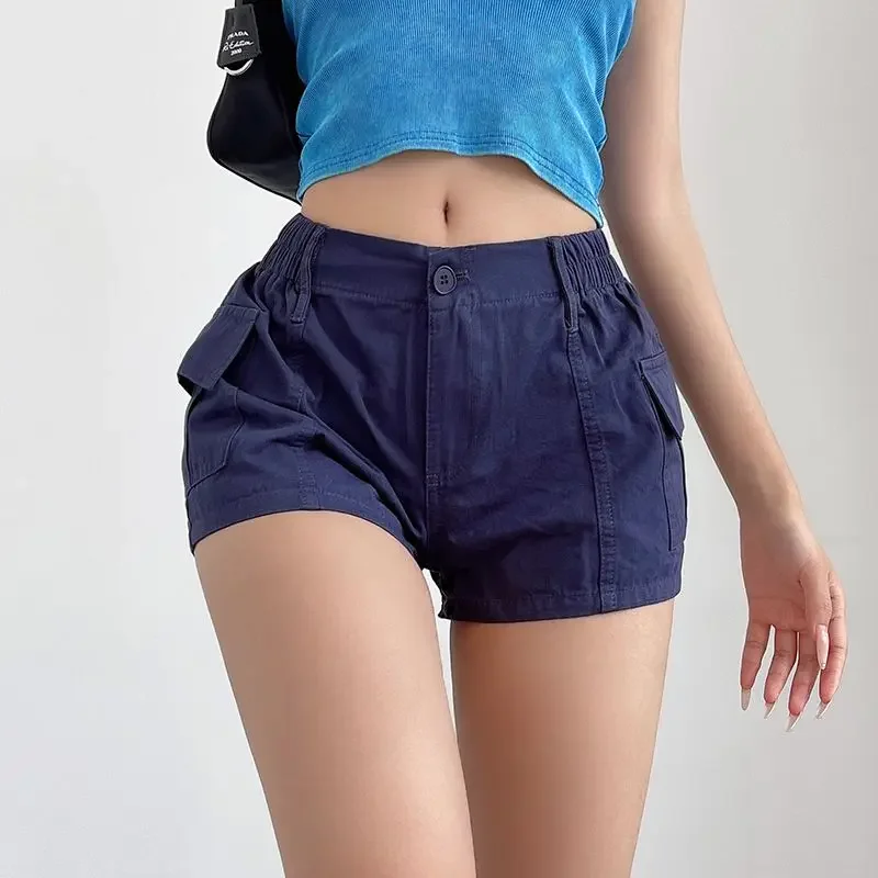Striped Knit Low-Rise Short - Image 9