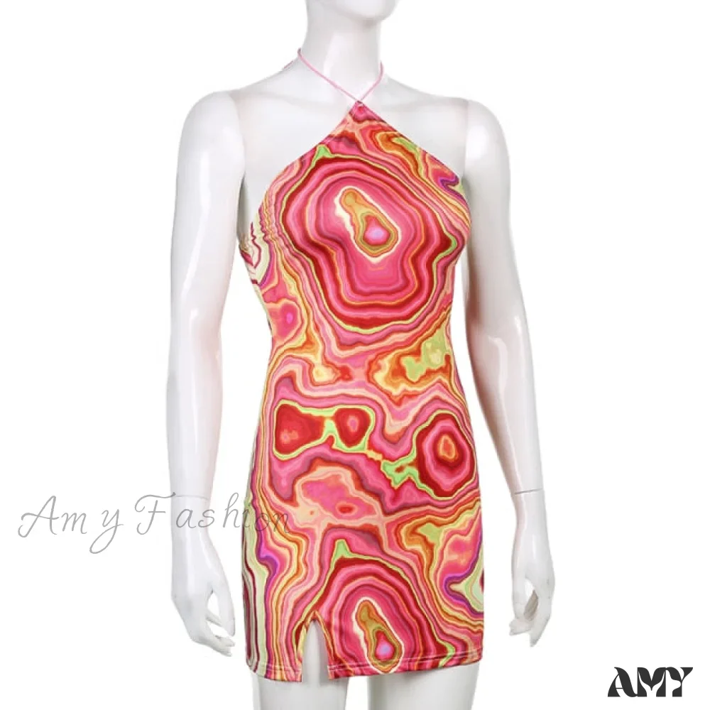 Amy Fashion - Sweetown Patchwork Lace Edge Cute Dress - Image 6
