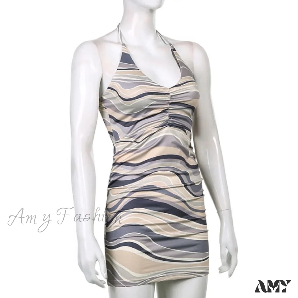 Amy Fashion - Sweetown Patchwork Lace Edge Cute Dress - Image 7