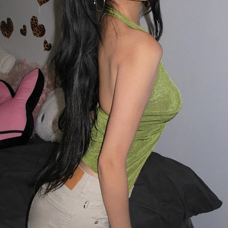 Twist Knot Bandeau Knit Top - Image 6