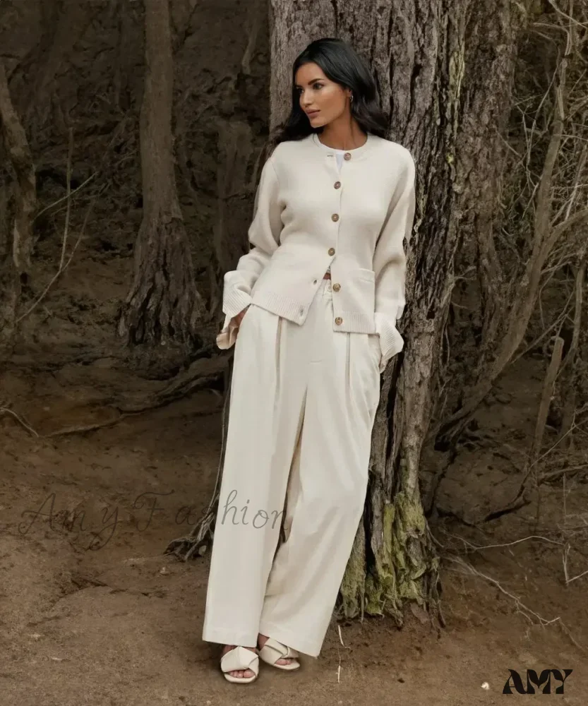 Ultra-Soft Button Open-front Long Sleeve Regular Stretchy Classic Cozy Chic Casual Cardigan - Image 3