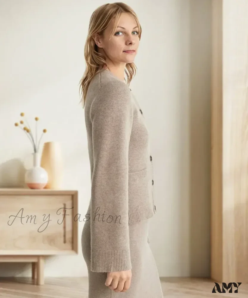 Ultra-Soft Button Open-front Long Sleeve Regular Stretchy Classic Cozy Chic Casual Cardigan - Image 4