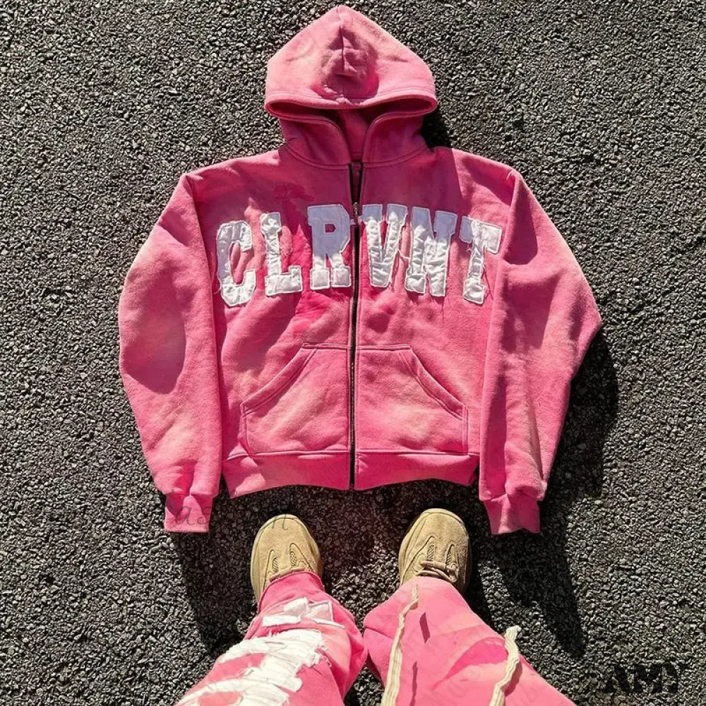 Vintage Gothic EMO Hip Hop Punk Graphic Graphic Cozy Hoodies - Image 4