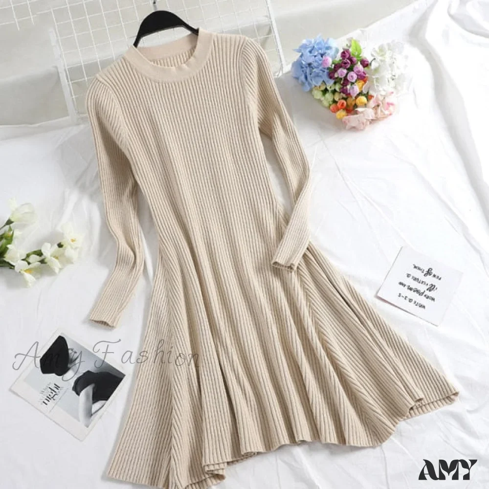Amy Fashion - Irregular Hem Casual Dress - Image 2