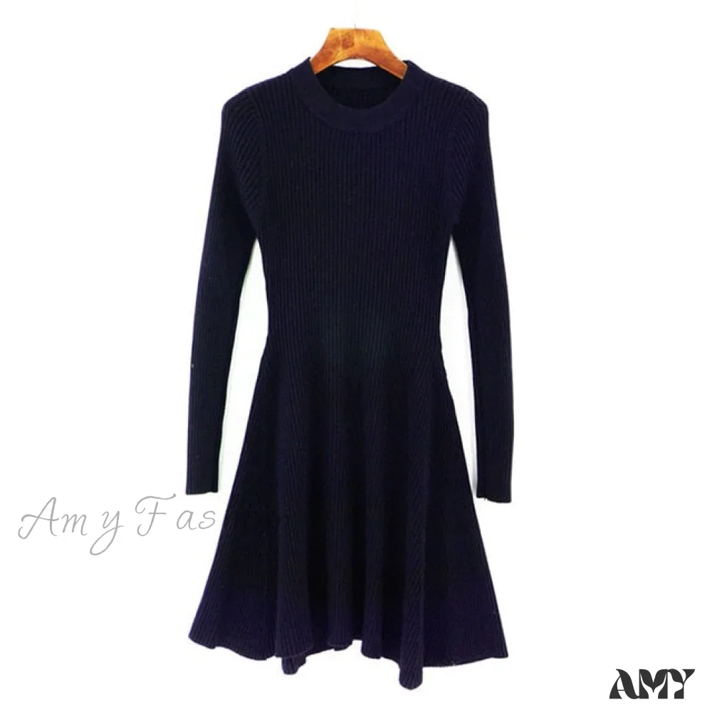 Amy Fashion - Irregular Hem Casual Dress - Image 3