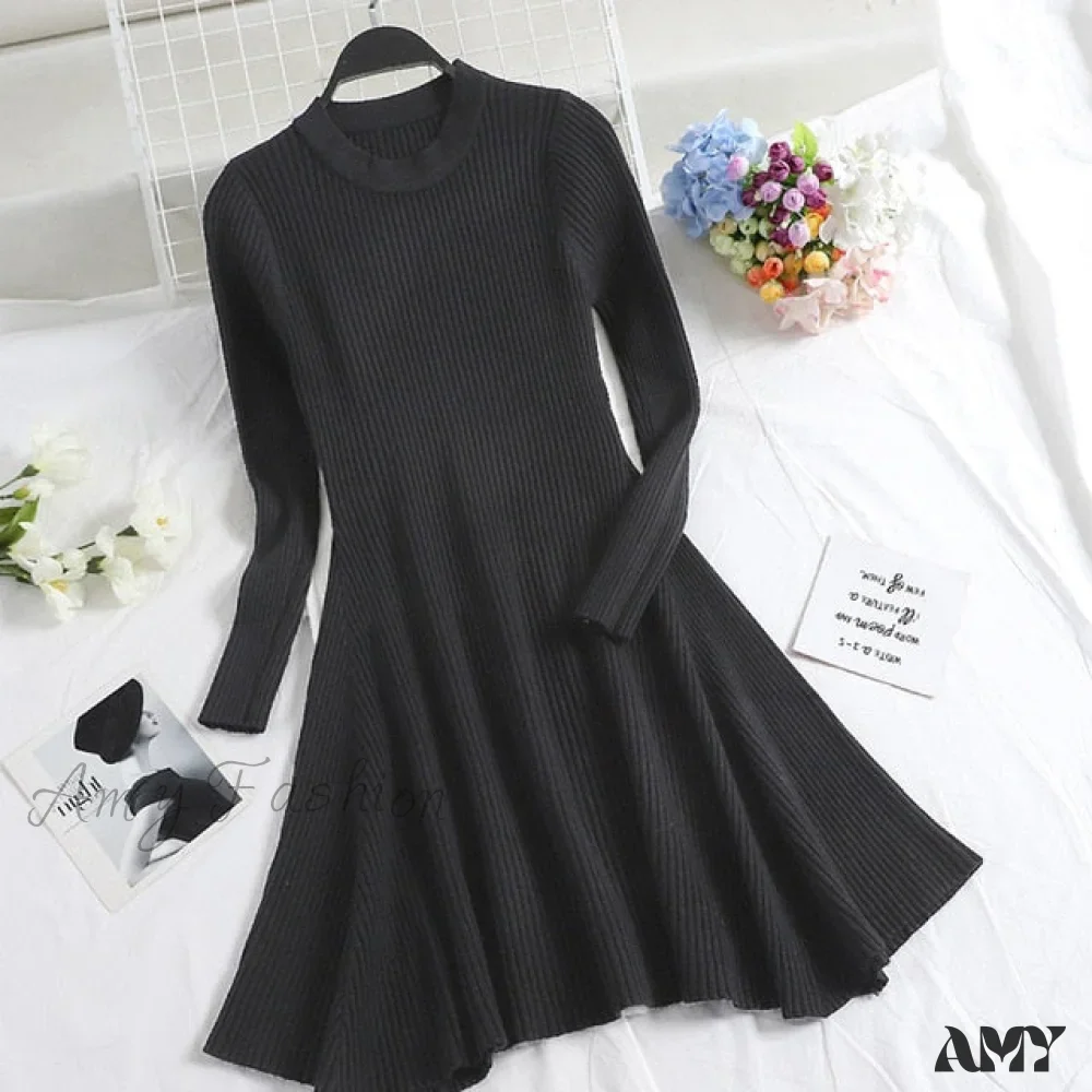 Amy Fashion - Irregular Hem Casual Dress - Image 6