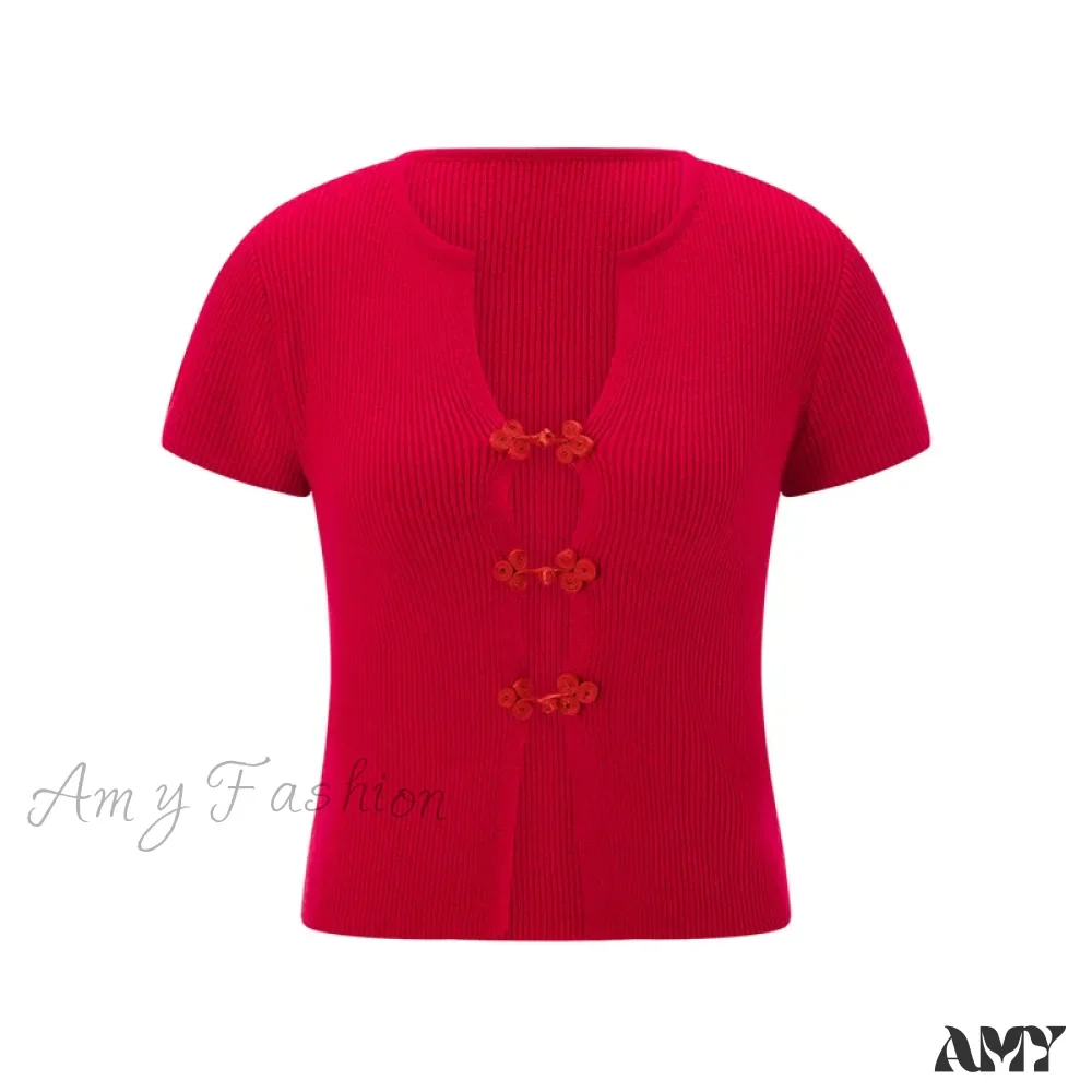 Y2k Sexy Solid Color Open Front Short Sleeve Slim Fit Streetwear Crop Top - Image 3
