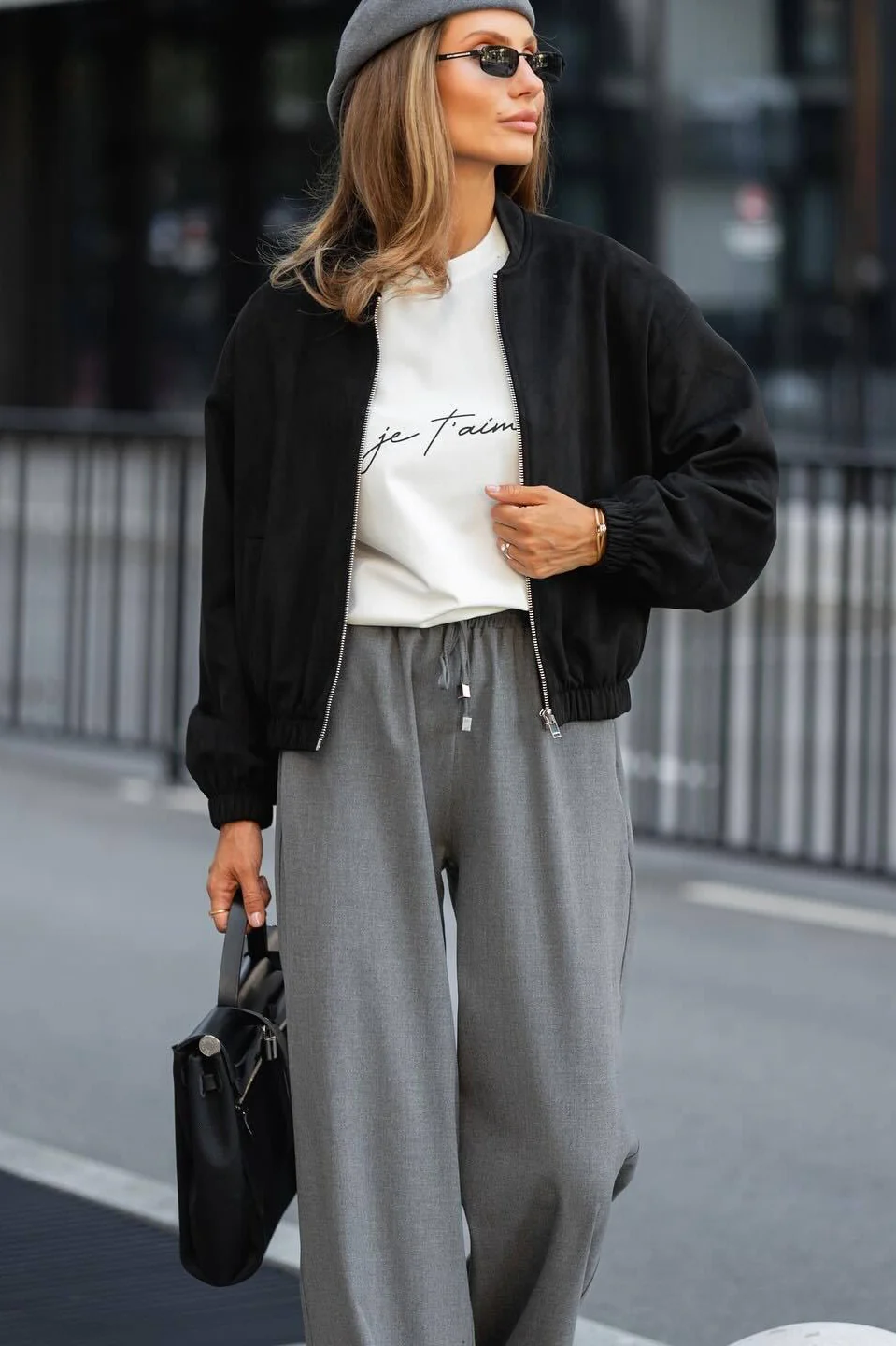 Zipper Suede Warm Street-Style Jacket - Image 7
